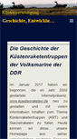 Mobile Screenshot of kuestenraketen.de